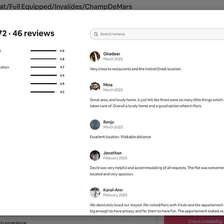 Appartement Tour Eiffel - Champ De Mars Exquisite 3bd 3bth *