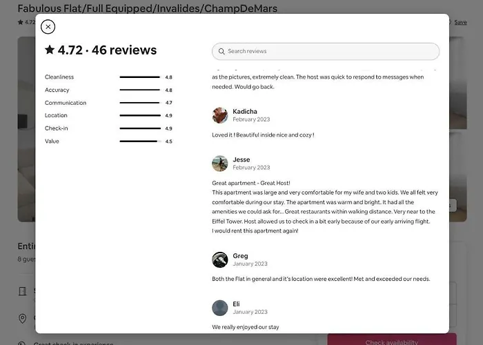 Apartamento Tour Eiffel - Champ De Mars Exquisite 3bd 3bth