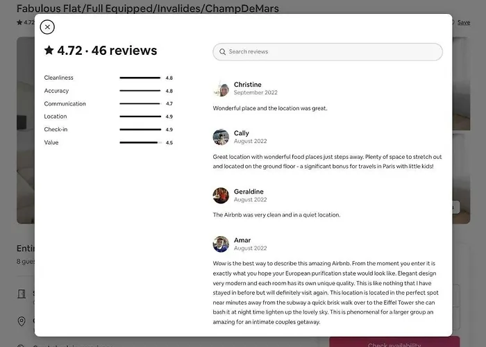 Tour Eiffel - Champ De Mars Exquisite 3bd 3bth * Paris